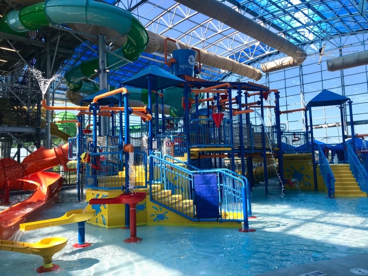 The fun aquatic for made just for kids at Epic Waters.