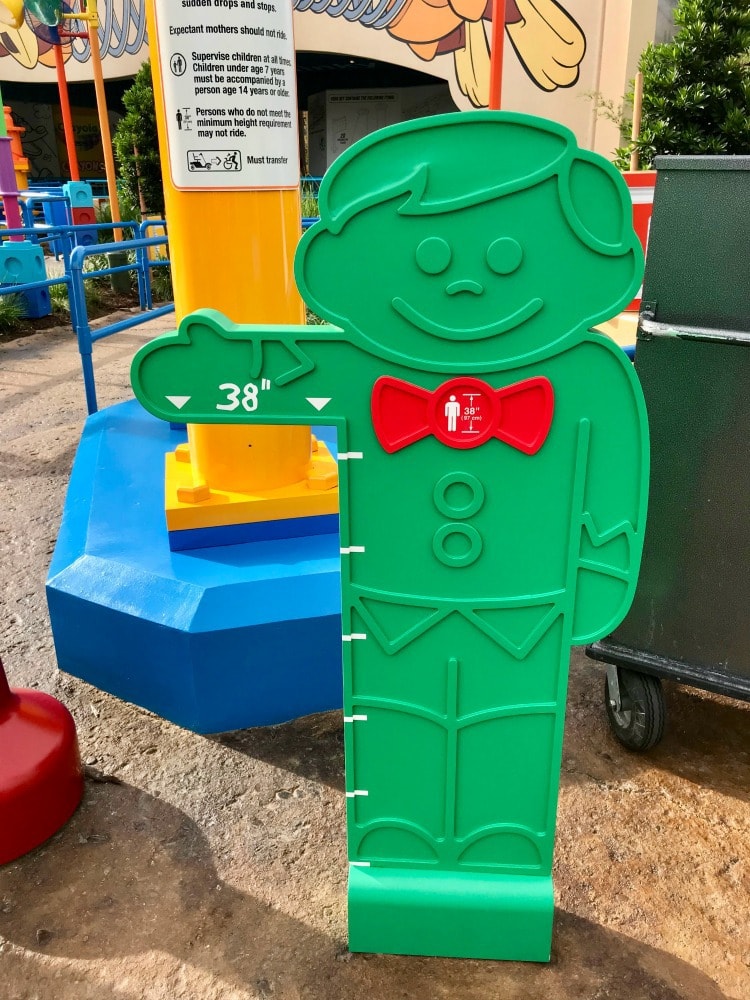 The height requirement for the Slinky Dog Dash is 38" at Toy Story Land