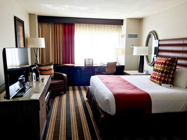 The Overton Hotel room in Lubbock, TX