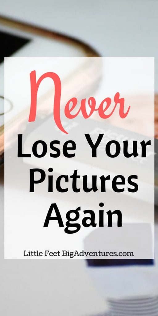 Never lose your photos again. Having a way to backup your photos is key to preserving your story!