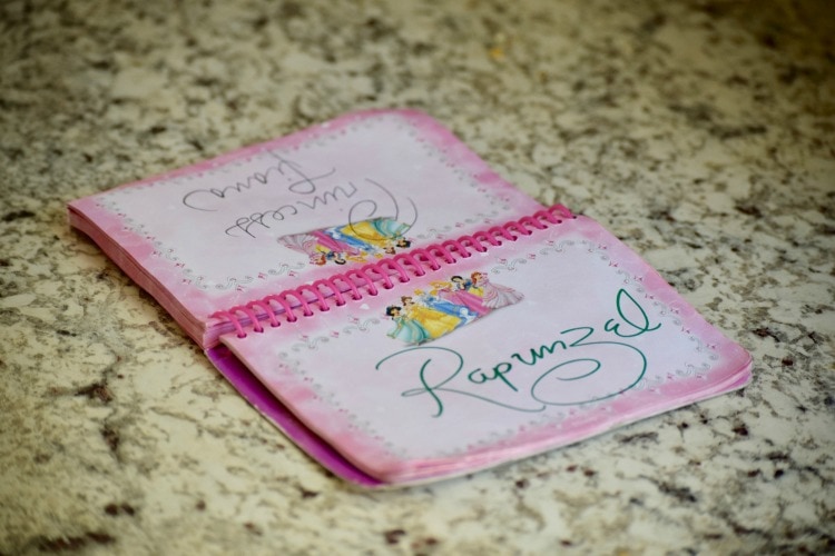 things to buy before you visit Disney World which includes an autograph book
