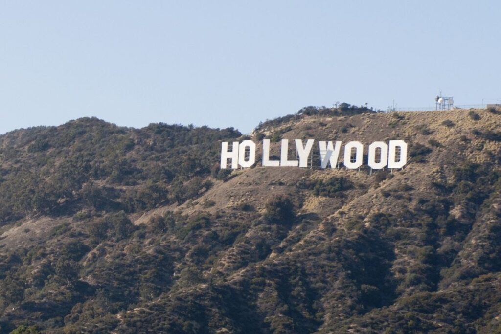 the Hollywood sign in Hollywood things to do Southern California