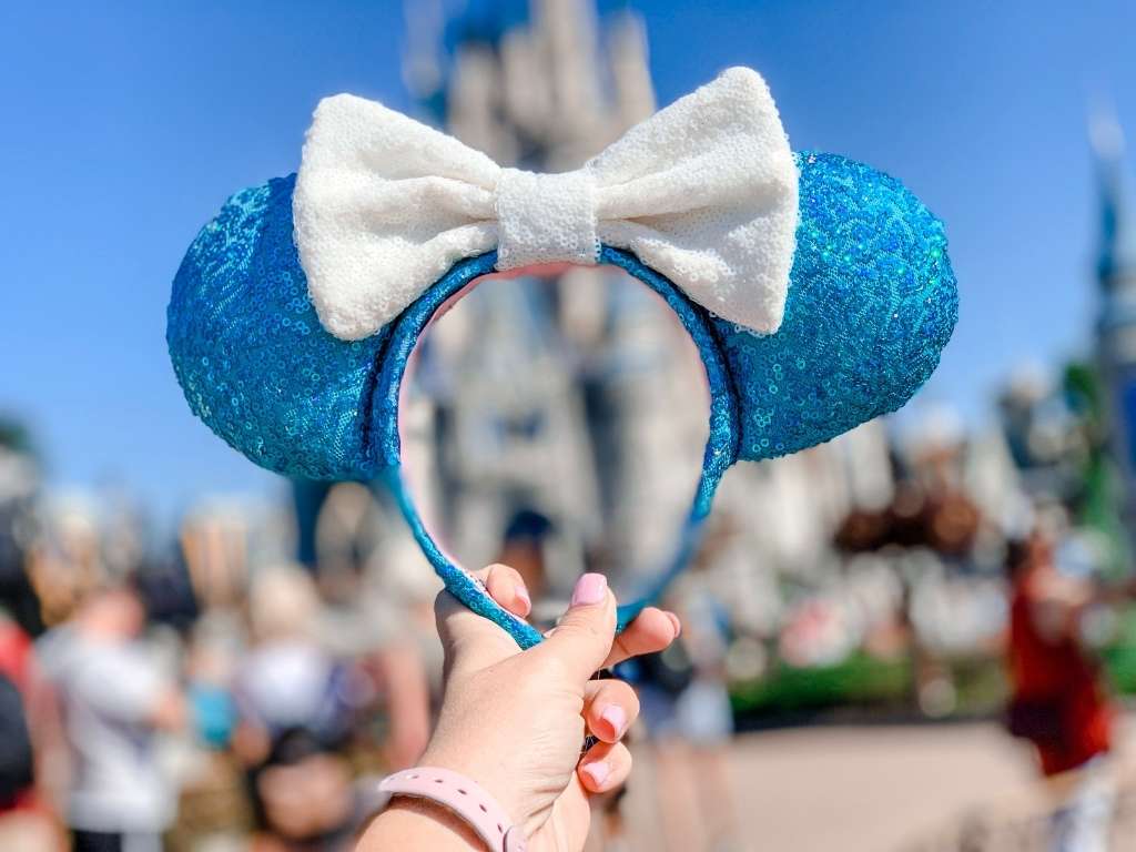 ears in front of the castle, how to plan a disney world vacation